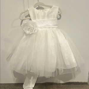 Elegant Flower Girl Christening Dress